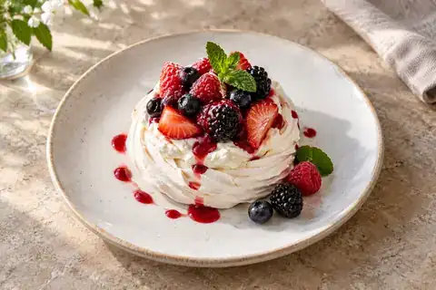Berry Pavlova Nest