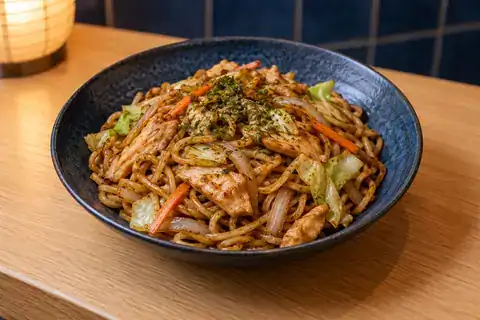 Chicken Yakisoba
