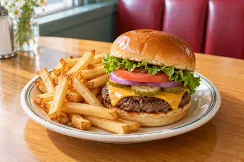 Diner Cheeseburger