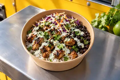 Smoky Chicken Rice Bowl