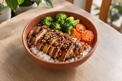 Teriyaki Chicken Rice Bowl
