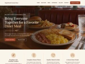 Family Restaurant & Diner homepage in 03 · Terracotta Courtyard