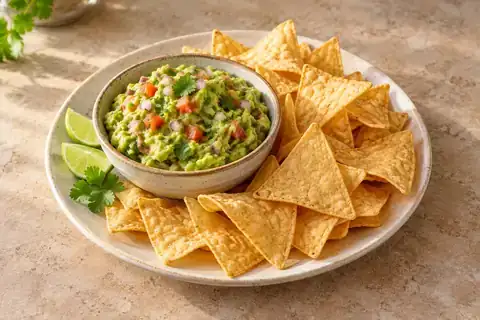 Fresh Guacamole and Chips